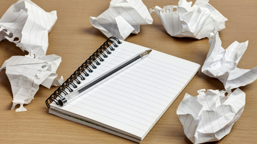 overcoming writer's block